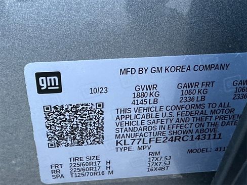 Used 2024 Chevrolet Trax LS w/ LS Convenience Package image 24