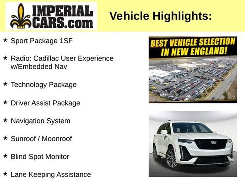 Used 2022 Cadillac XT6 Sport w/ Technology Package AWD/4WD image 8