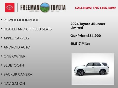 Used 2024 Toyota 4Runner Limited AWD/4WD image 9