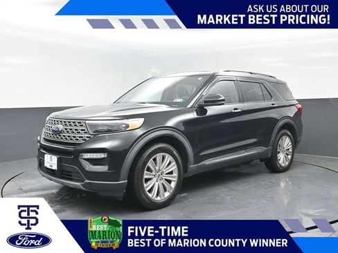 Certified 2020 Ford Explorer Limited w/ Class III Trailer Tow Package AWD/4WD image 1