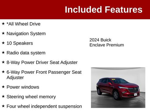 Used 2024 Buick Enclave Premium AWD/4WD image 3