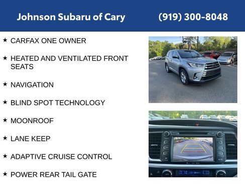 Used 2019 Toyota Highlander Limited image 6