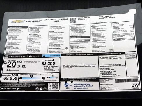 Used 2015 Chevrolet Corvette Stingray w/ 3LT Preferred Equipment Group image 28