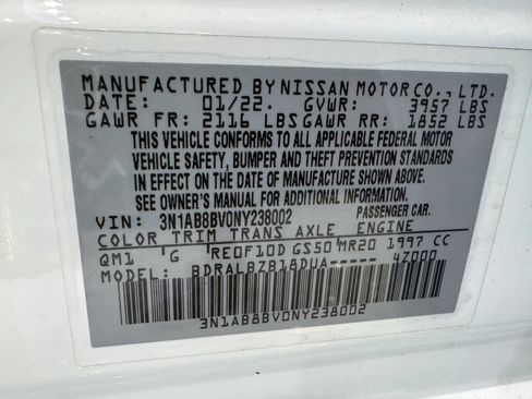 Used 2022 Nissan Sentra S FWD image 28