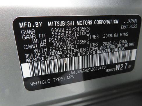 New 2026 Mitsubishi Outlander SE AWD/4WD image 25
