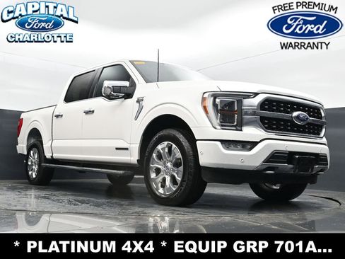 Used 2021 Ford F150 Platinum w/ Equipment Group 701A High AWD/4WD image 22