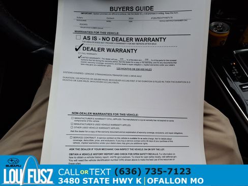 Used 2026 Subaru Outback Premium AWD/4WD image 35