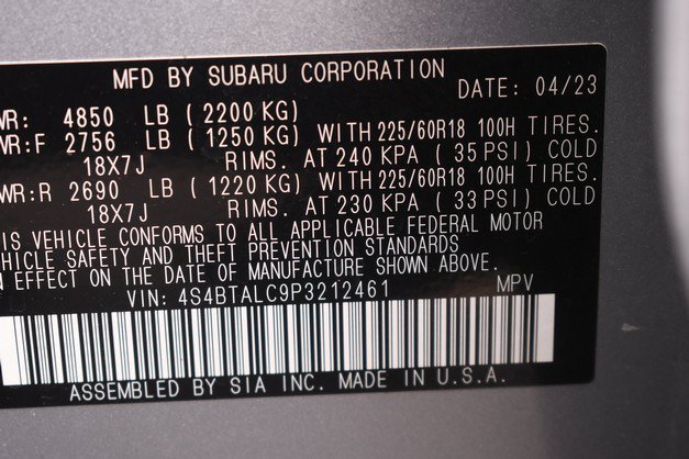 Used 2023 Subaru Outback Onyx Edition AWD/4WD image 34