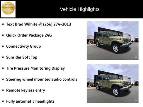 Used 2013 Jeep Wrangler Unlimited Sahara w/ Connectivity Group AWD/4WD image 6