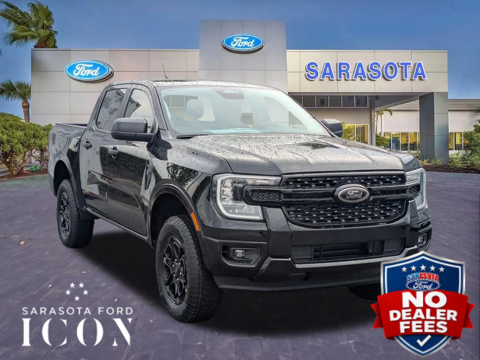 New 2026 Ford Ranger XLT w/ Black Appearance Package RWD image 1