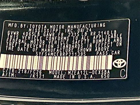 Used 2024 Toyota Corolla SE image 27