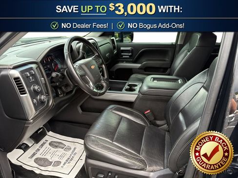 Used 2018 Chevrolet Silverado 1500 LTZ Z71 w/ LTZ Plus Package AWD/4WD image 14