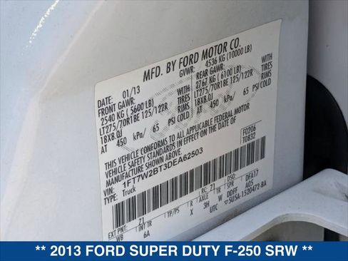 Used 2013 Ford F250 Lariat w/ Lariat Interior Pkg image 23