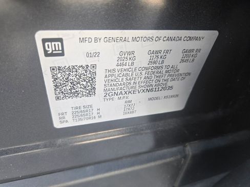Used 2022 Chevrolet Equinox LT FWD image 12