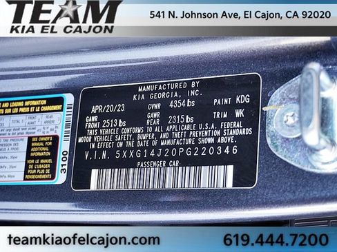 Certified 2023 Kia K5 LXS FWD image 32