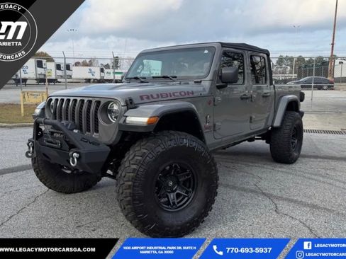 Used 2022 Jeep Gladiator Rubicon w/ LED Lighting Group image 1