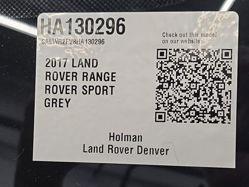 Used 2017 Land Rover Range Rover Sport HSE image 37