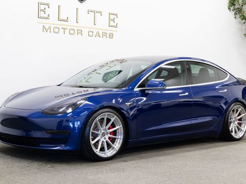 Used 2020 Tesla Model 3 Performance AWD/4WD image 1