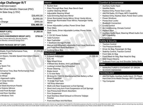 Used 2014 Dodge Challenger R/T w/ Sound Group II image 31