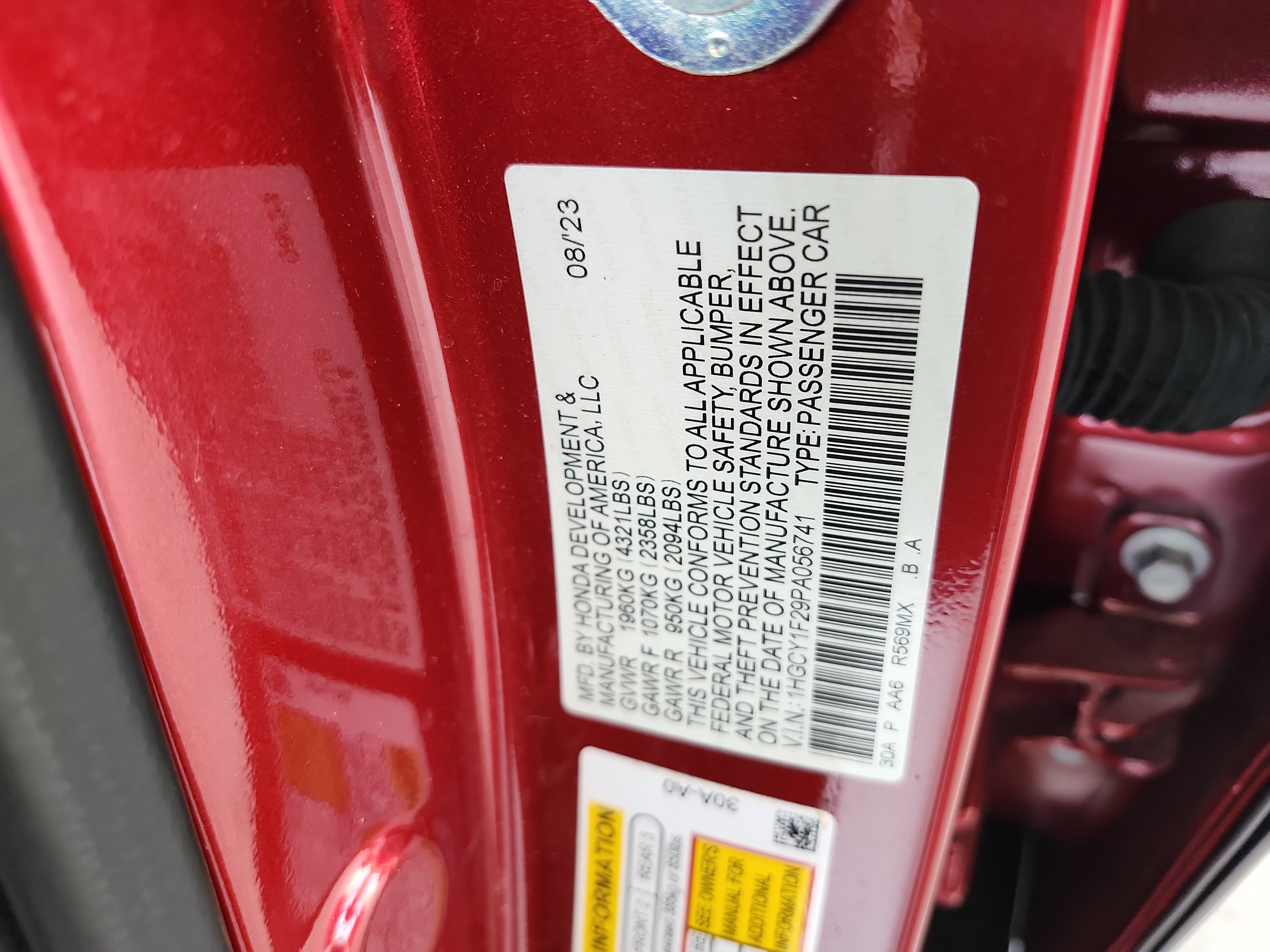 Used 2023 Honda Accord LX image 22