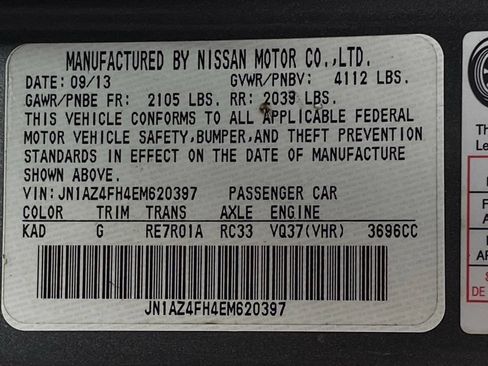 Used 2014 Nissan 370Z Touring RWD image 17