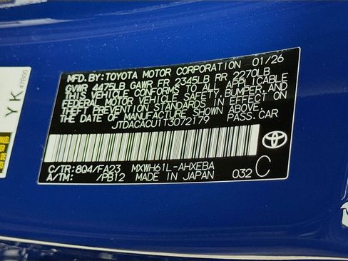 New 2026 Toyota Prius Plug-In Hybrid image 27