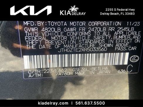 Used 2024 Lexus IS 350 F Sport w/ Memory Package AWD/4WD image 31