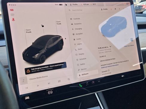 Used 2020 Tesla Model Y Long Range AWD/4WD image 7