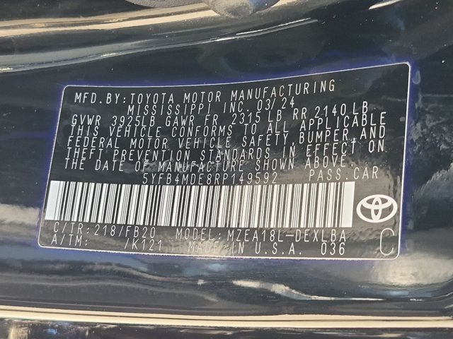 Used 2024 Toyota Corolla LE FWD image 23