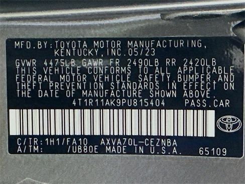 Used 2023 Toyota Camry LE image 31