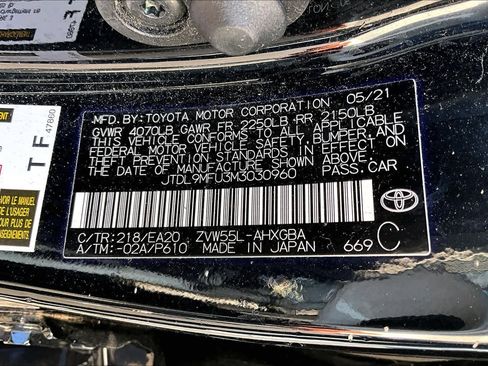 Used 2021 Toyota Prius XLE w/ Advanced Technology Package image 32