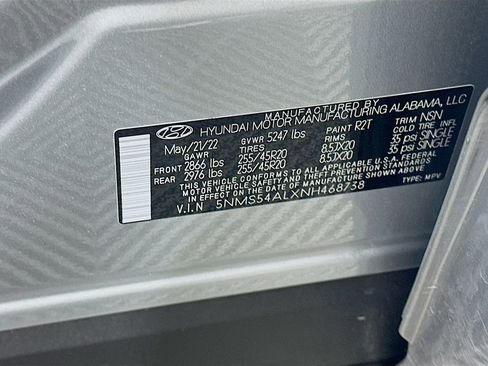 Certified 2022 Hyundai Santa Fe Calligraphy FWD image 33