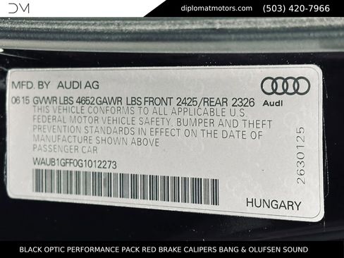 Used 2016 Audi S3 Premium Plus AWD/4WD image 52