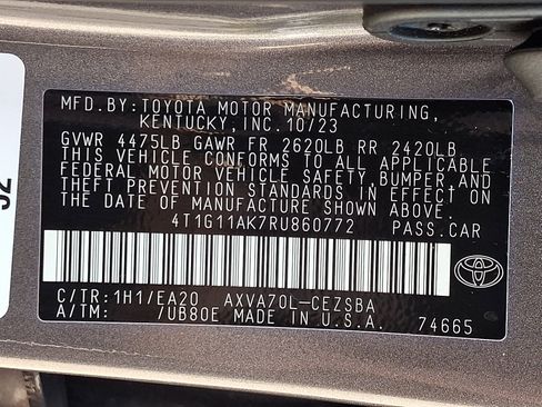Used 2024 Toyota Camry SE FWD image 26