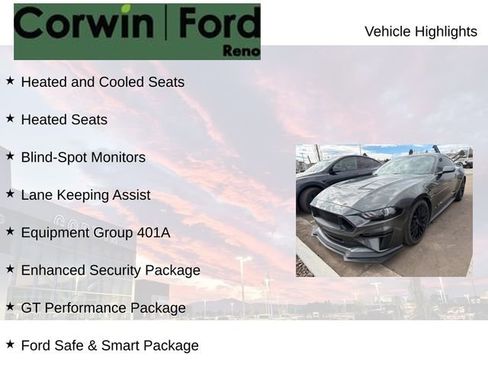 Used 2019 Ford Mustang GT Premium w/ GT Performance Package image 8