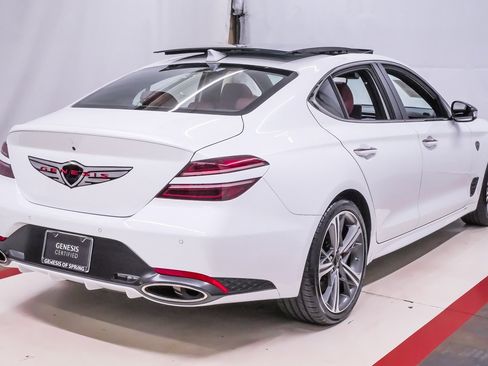 Certified 2025 Genesis G70 2.5T w/ Sport Prestige Package image 6