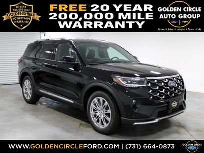 New 2026 Ford Explorer Platinum
