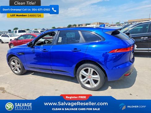 Used 2018 Jaguar F-PACE R-Sport AWD/4WD image 3