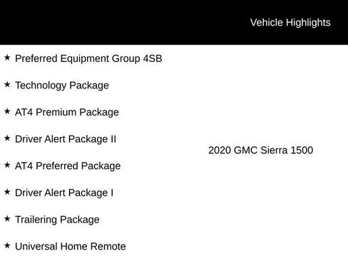 Used 2020 GMC Sierra 1500 AT4 w/ AT4 Premium Package image 12