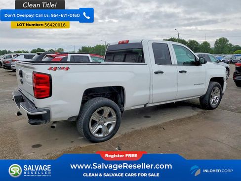 Used 2019 Chevrolet Silverado 1500 Custom w/ Custom Convenience Package AWD/4WD image 4
