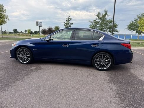 Used 2016 INFINITI Q50 Red Sport 400 AWD/4WD image 8