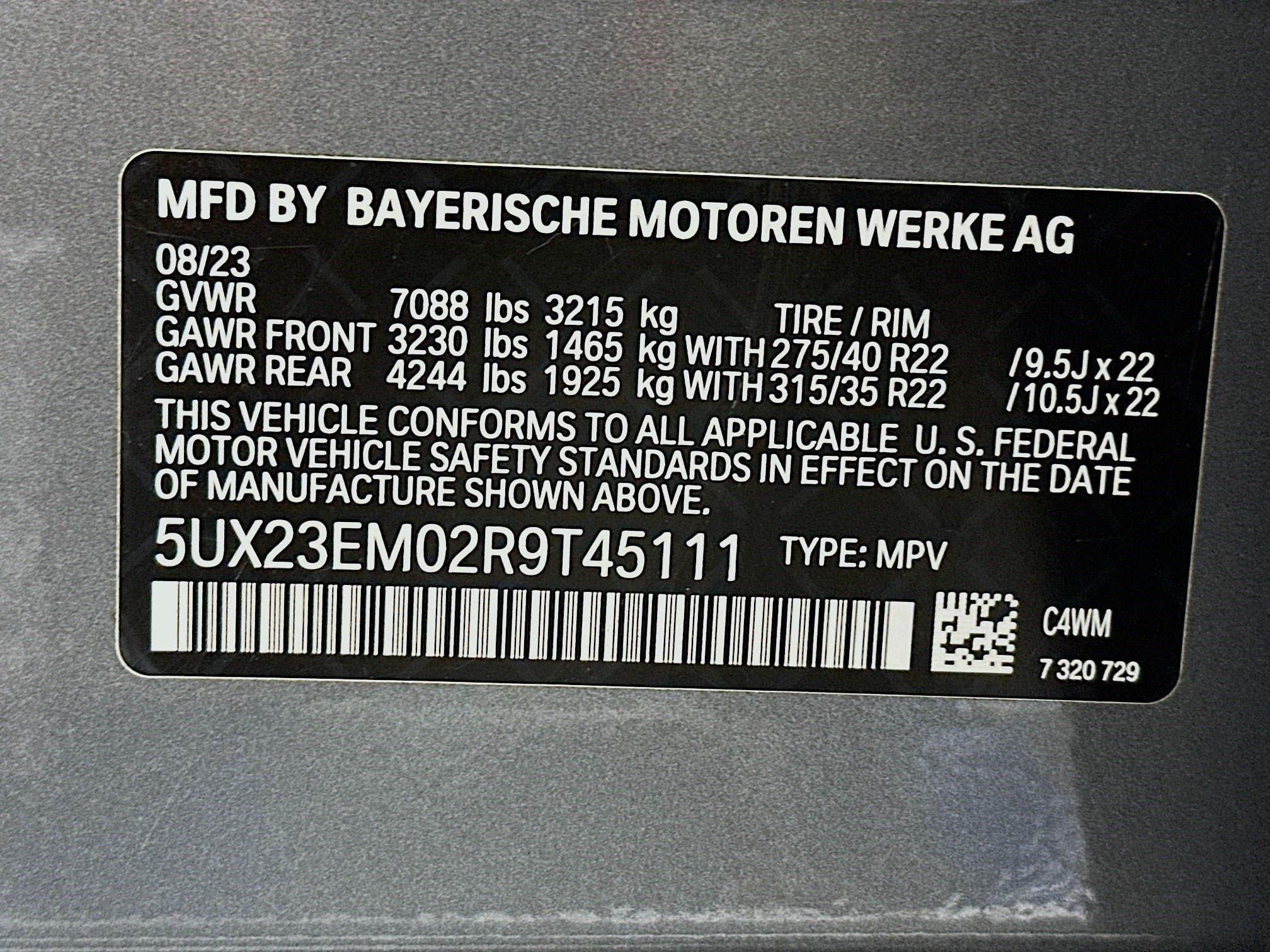 Used 2024 BMW X7 xDrive40i w/ Executive Package AWD/4WD image 39