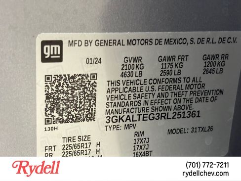 Used 2024 GMC Terrain SLE w/ Driver Convenience Package AWD/4WD image 22