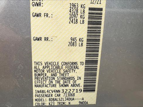 Used 2022 Nissan Altima 2.5 SR image 31