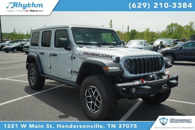 New 2024 Jeep Wrangler Unlimited Rubicon w/ Capability Package AWD/4WD 360° Tour