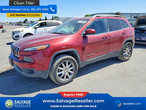 Used 2014 Jeep Cherokee Limited w/ Luxury Group AWD/4WD image 1