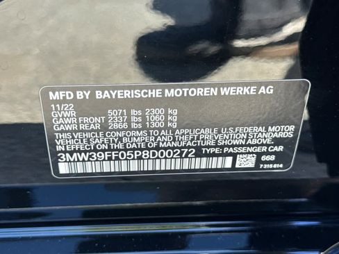 Used 2023 BMW 330e w/ Premium Package RWD image 29