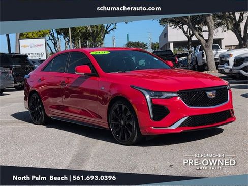Used 2021 Cadillac CT4 Sport w/ Driver Awareness Plus Package image 1