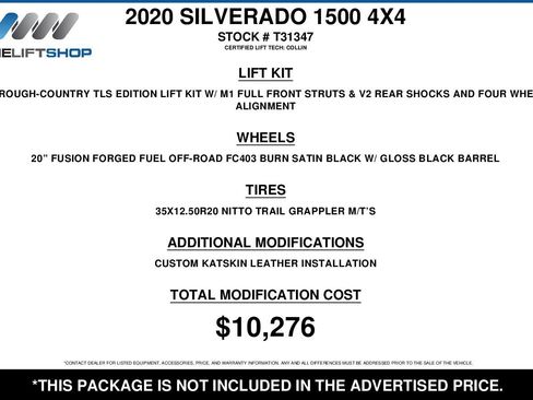 Used 2020 Chevrolet Silverado 1500 RST w/ All-Star Edition image 2