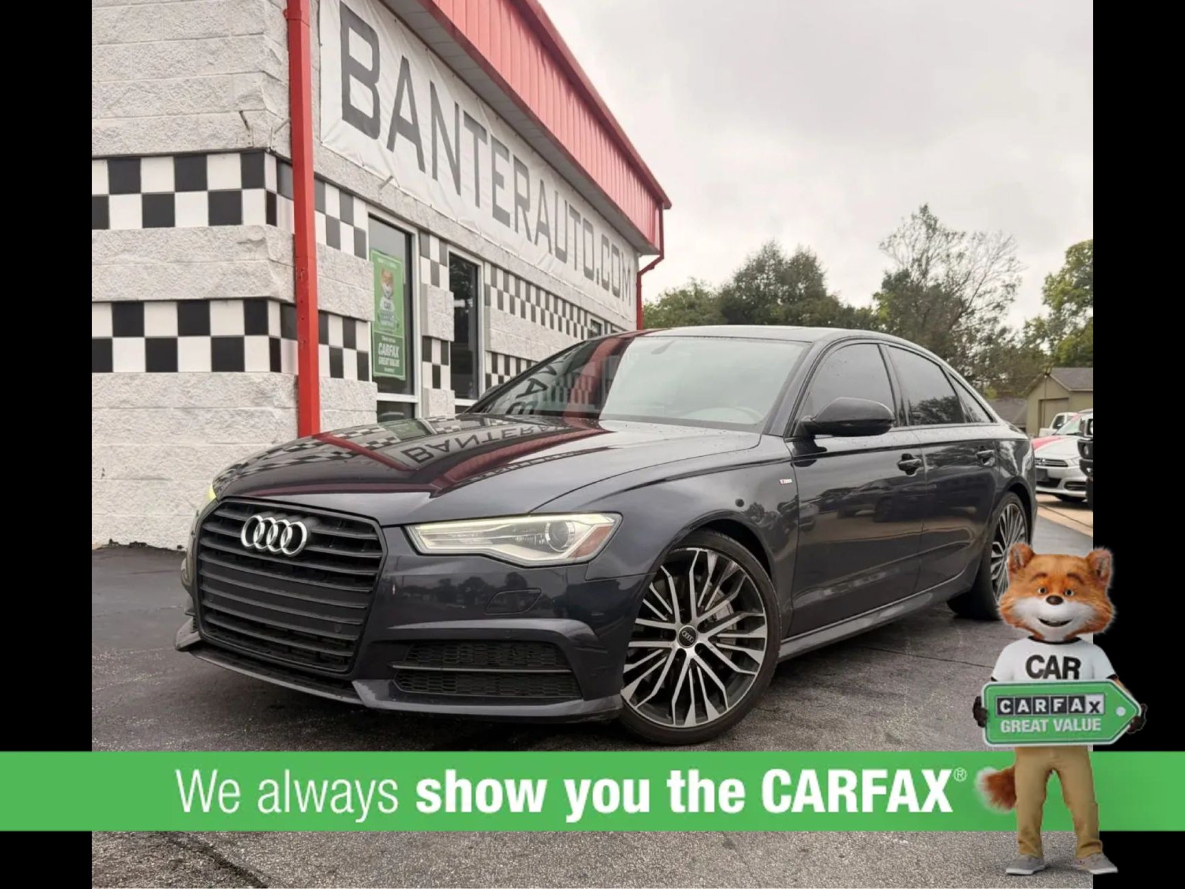 Used 2018 Audi A6 2.0T Premium w/ 20" Black Optic Wheel Package FWD image 1